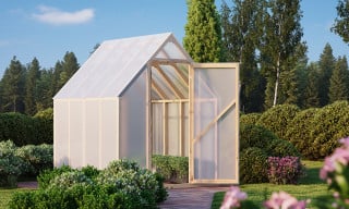 Serre de jardin Greenhouse 1 - surface intérieure 4.5m²