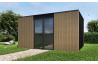 Studio de jardin isolé Outdoor Office M12 - 12.32 m2 intérieur