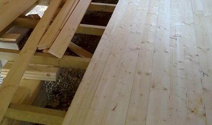 Plancher pour abri de jardin bois Annonay 34mm