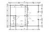 Plan chalets en bois JERSEY 44mm - 18,1m² intérieur + 12m²